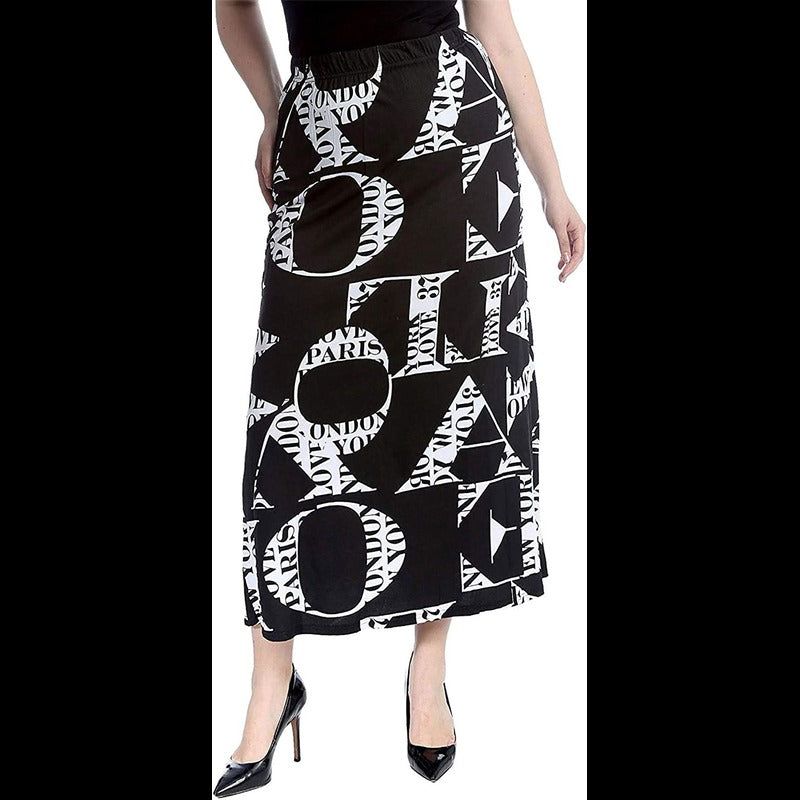 Ladies Fancy Floral Print Elasticated Waist Tie and Die Full Length Party Wear Maxi Skirt UK 14-28