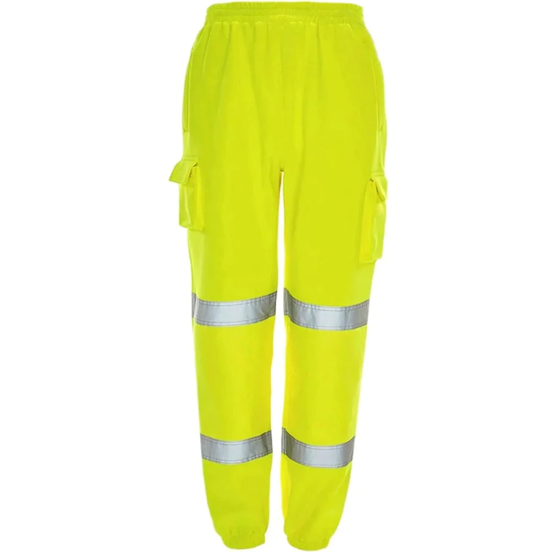 High Visibility Reflective Trouser Small to 5-X-Large Yellow