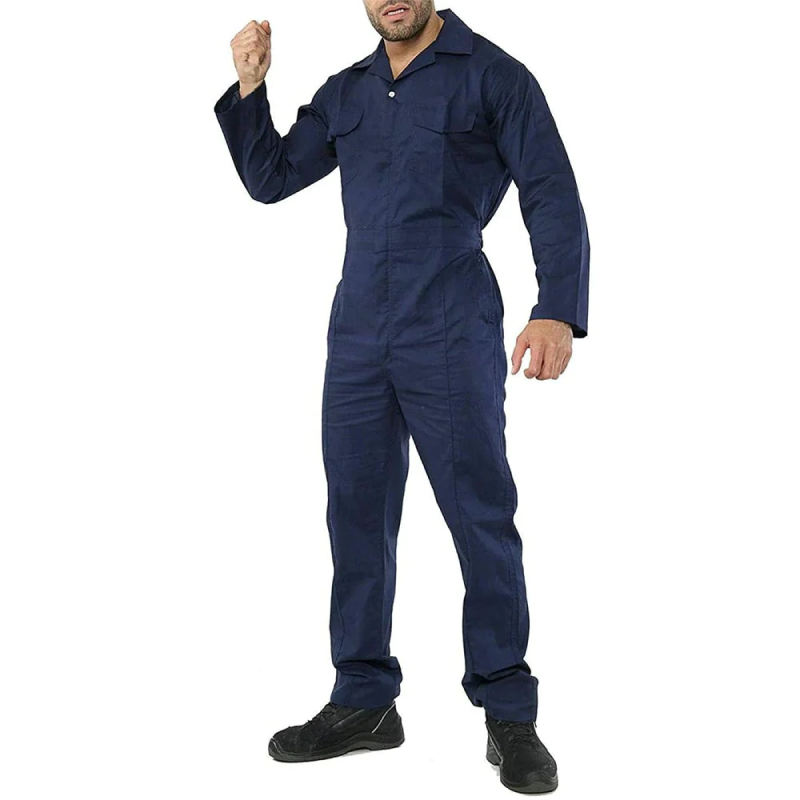 Mens Adults Collared Long Sleeve Horror Halloween Party Wear Coverall Jumpsuit