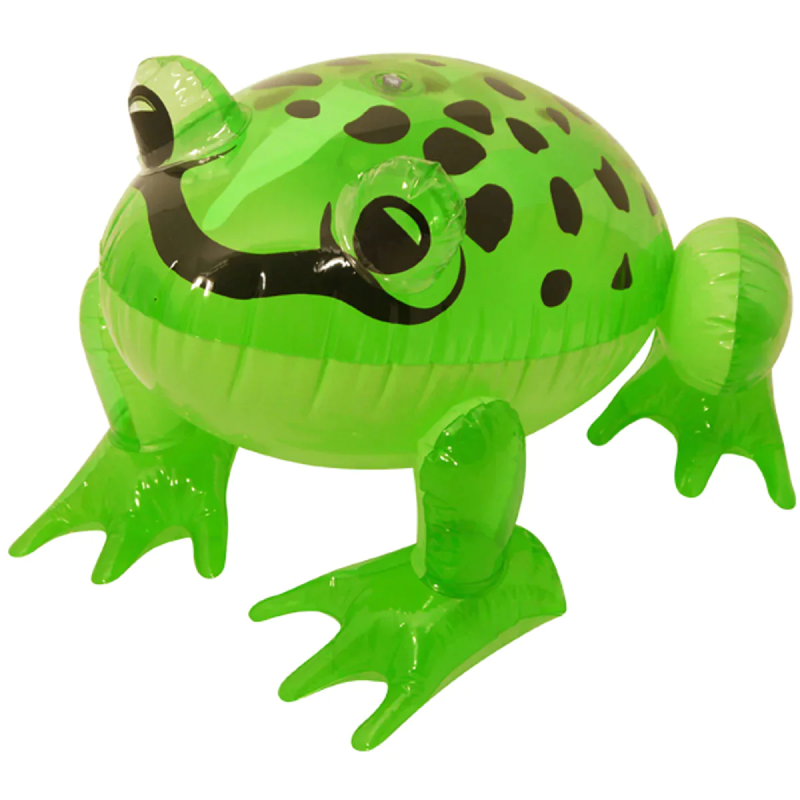 Inflatable Green Frog 39cm