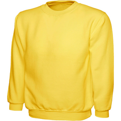 Girls Crew Neck School Uniform Sweatshirt Boys Long Sleeve Classic Jumper Pullover Sweater