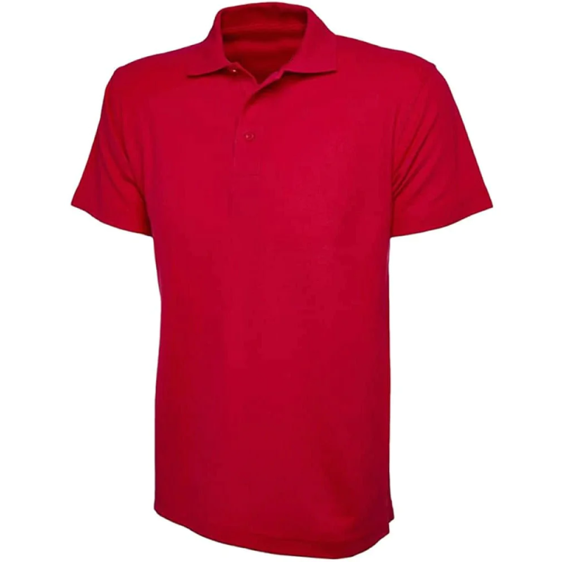 Childrens Plain Casual Short Sleeves Collared T Shirts Kids PE School Uniform Sports Wear Tops