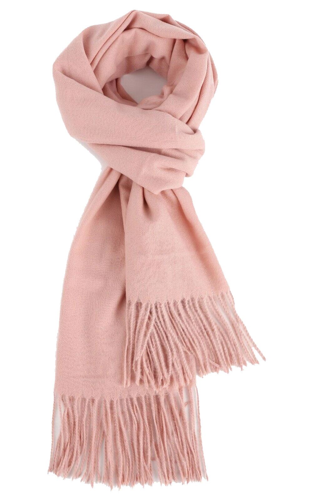 Womens Plain Winter Wool Scarves Ladies Extra Large Super Soft Scrafs Shawls