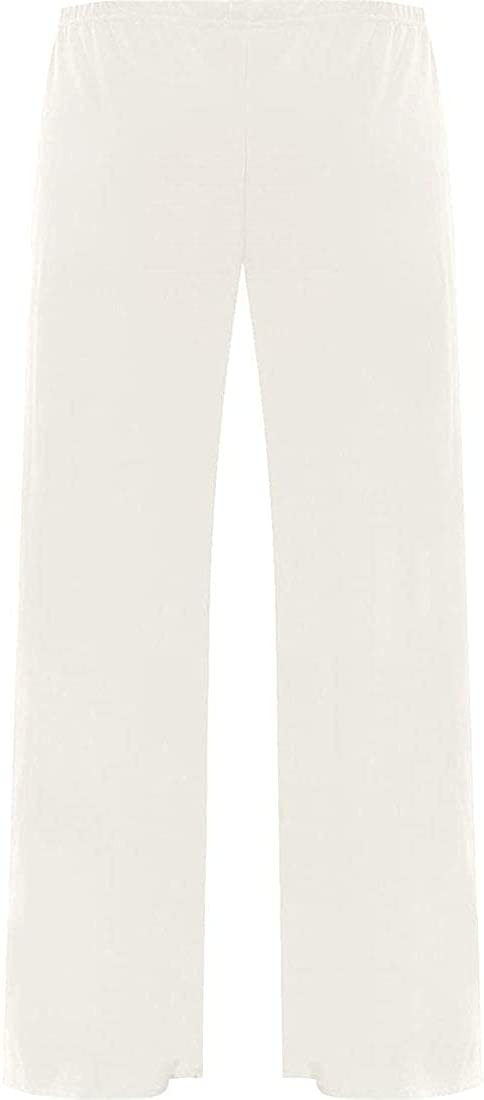 Ladies Plain Tie Up Wide Leg Palazzo Pants Womens Baggy Flared Trouser Plus Size UK 12-28