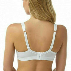 Ladies Non Wired Firm Control Soft Cup Satin Lace Brassieres Womens Non Padded Underwear Bra